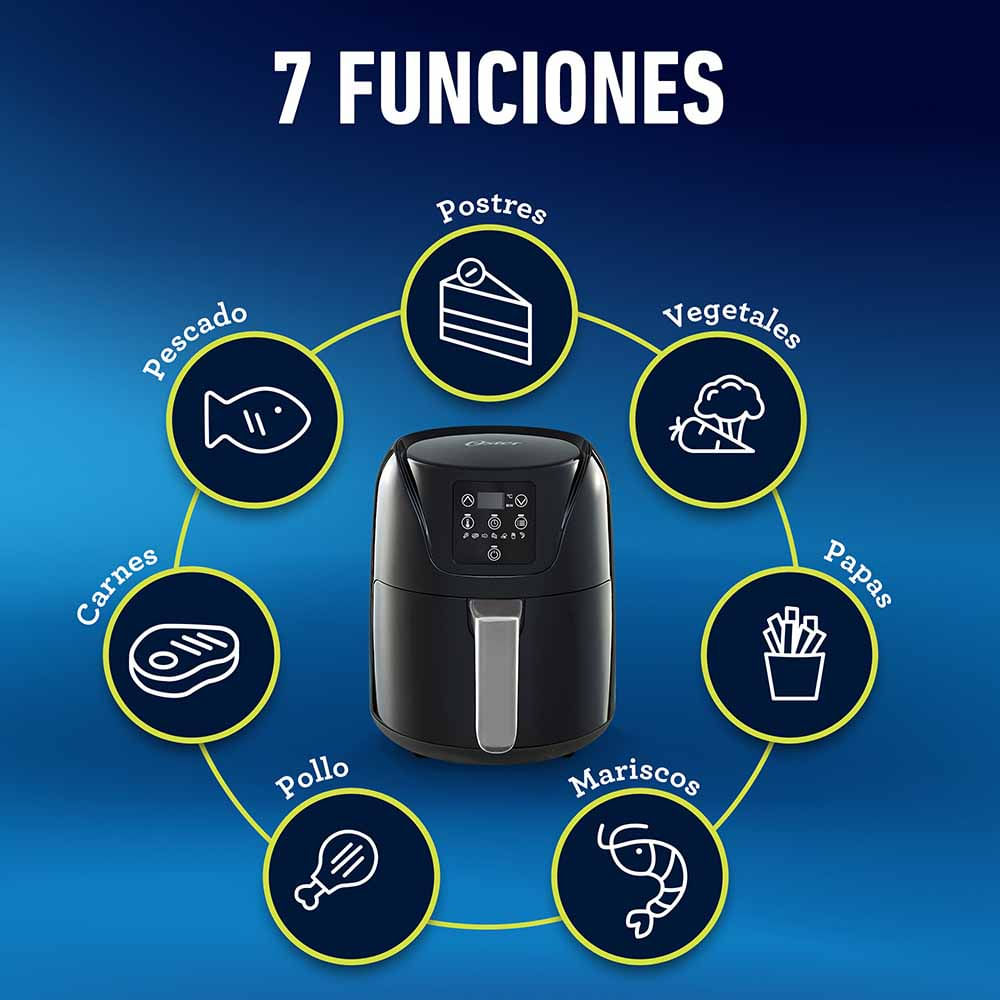 Freidora De Aire Digital Oster® De 4 Litros CKSTAF40D - Oster