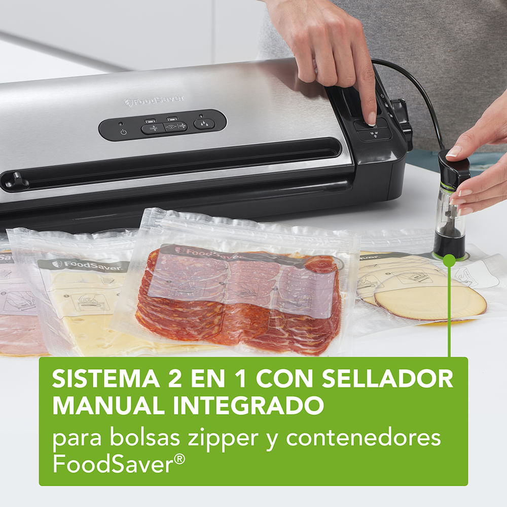 FoodSaver® FM3941 Sistema de sellado al vacío 2 en 1